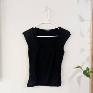 Soft Double Lined Cap Sleeve Top